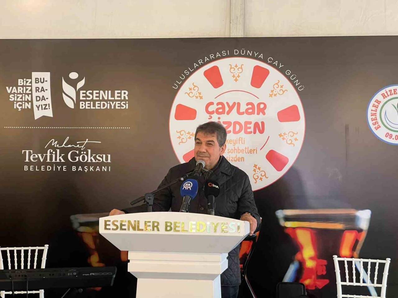 Esenler Belediyesi, Uluslararası Dünya Çay Günü kutlamaları kapsamında 55 çeşit