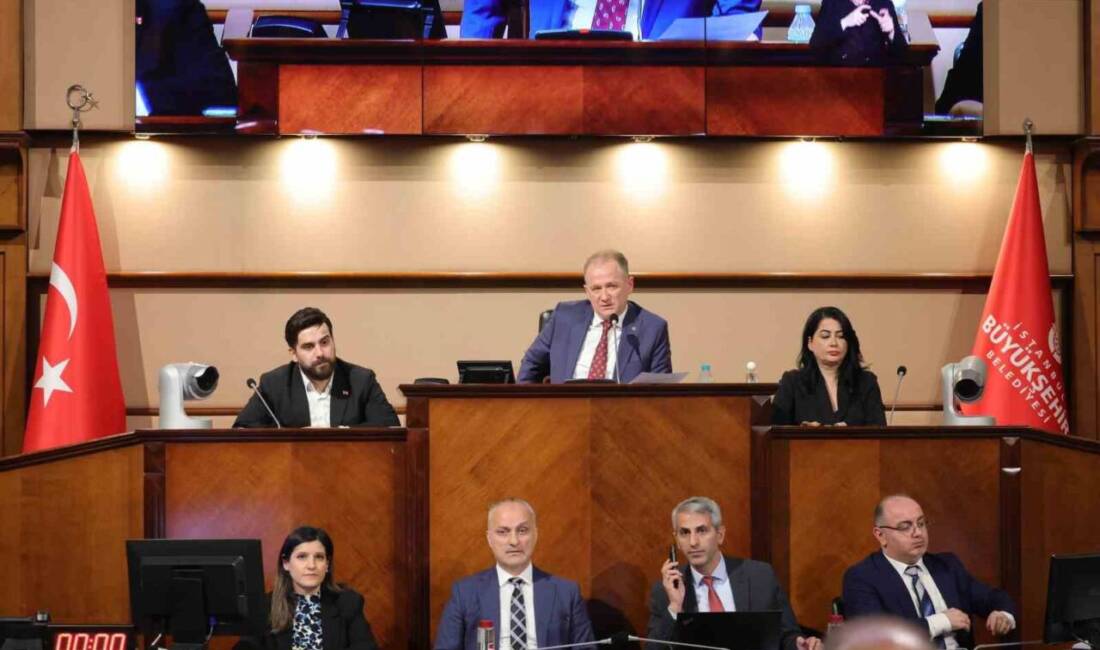İstanbul Büyükşehir Belediyesi (İBB) Meclisi'nin Aralık ayı oturumunda, AK Parti'li
