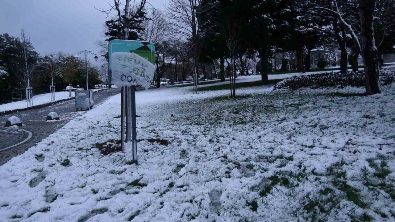 İstanbul, beklenen kar yağışını bu gece yoğun bir şekilde yaşadı.