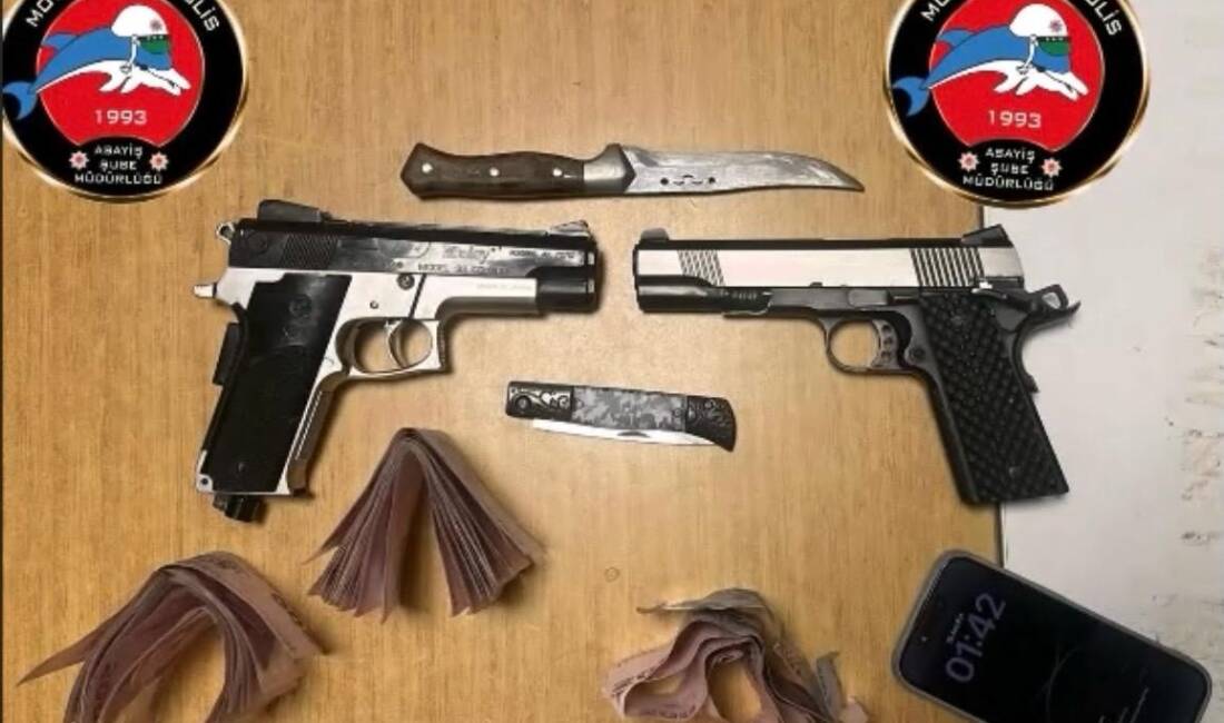 İzmir'de 13-19 Aralık tarihleri arasında düzenlenen asayiş uygulamalarında, 18 ruhsatsız