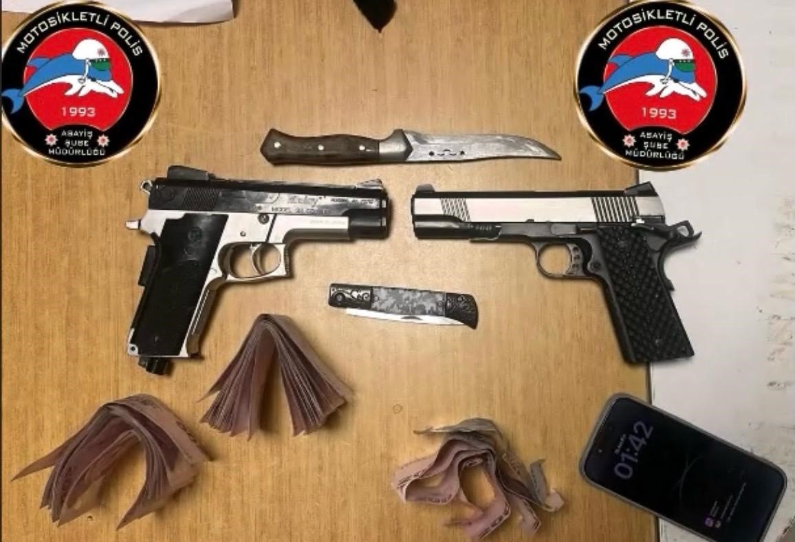 İzmir'de 13-19 Aralık tarihleri arasında düzenlenen asayiş uygulamalarında, 18 ruhsatsız