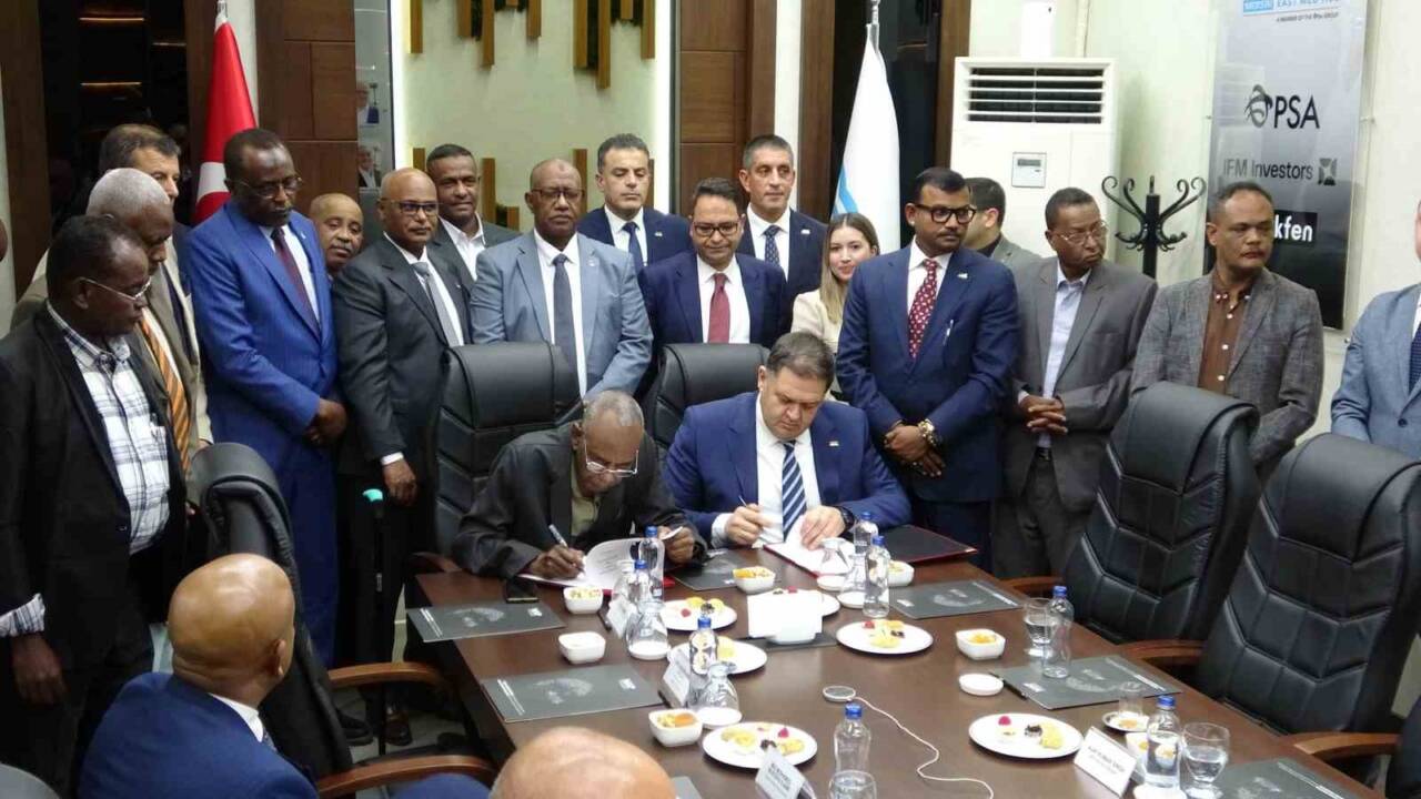 Mersin Uluslararası Limanı ile Sudan'ın Port Sudan Limanı arasında 'kardeş