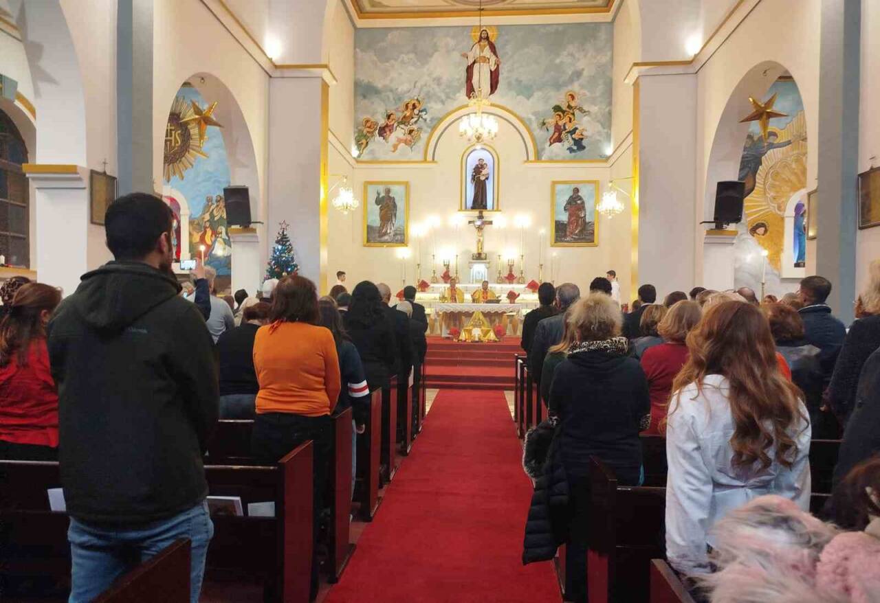 Mersin'deki Rum Ortodoks Kilisesi, Peder İspir Coşkun Teymur yönetiminde Noel