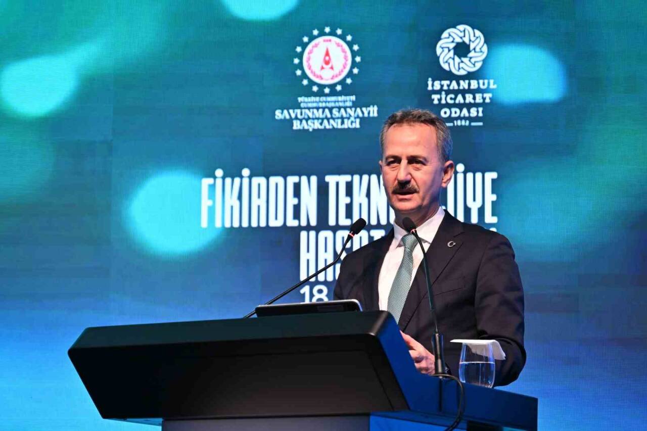 Savunma Sanayii Başkanı Haluk Görgün, Teknopark İstanbul'daki HASAT 2025 etkinliğinde