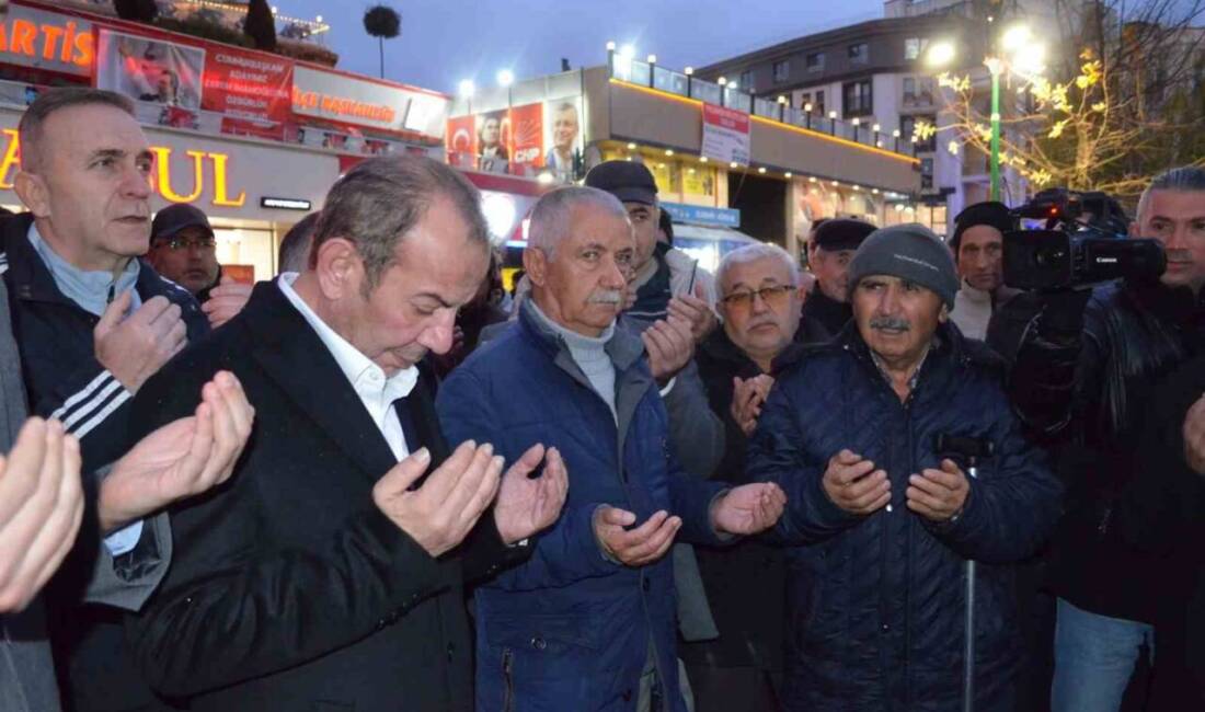 Bolu Belediye Başkanı Tanju Özcan, umreye gidişi öncesinde Bolu Belediyesi