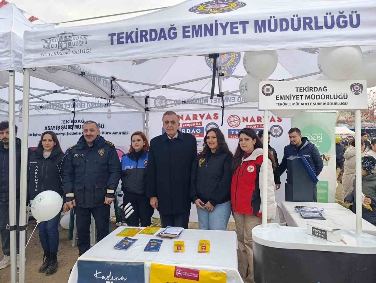 Tekirdağ'da gerçekleştirilen 2. Hamsi ve Mıhlama Festivali'nde 500 polis, 10