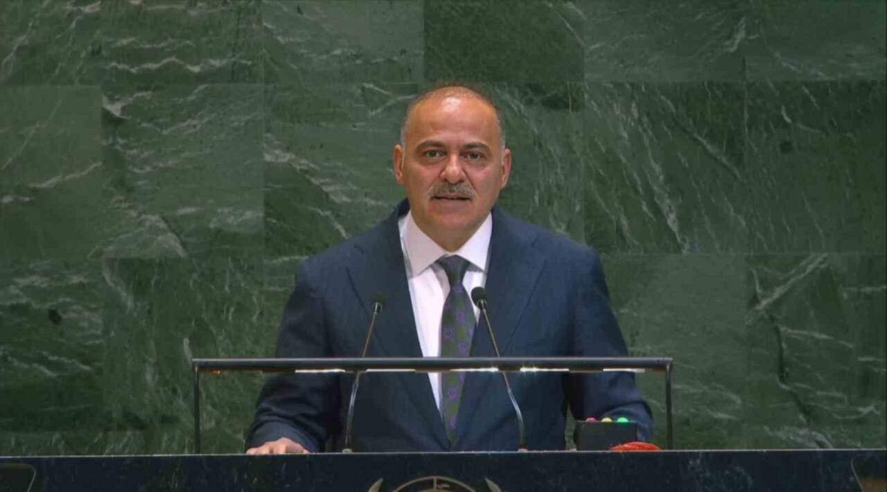 Ulaştırma ve Altyapı Bakan Yardımcısı Ömer Fatih Sayan, BM Genel