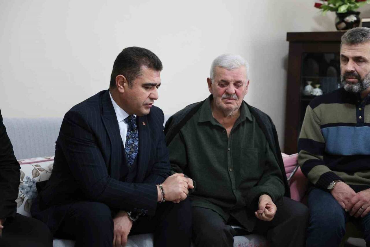 Düzce Valisi Selçuk Aslan, Yalova'da şehit düşen polis memuru Turgut