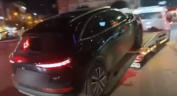 Yalova’da B.T. isimli sürücü, aracına çakar taktırdığı için 276 bin