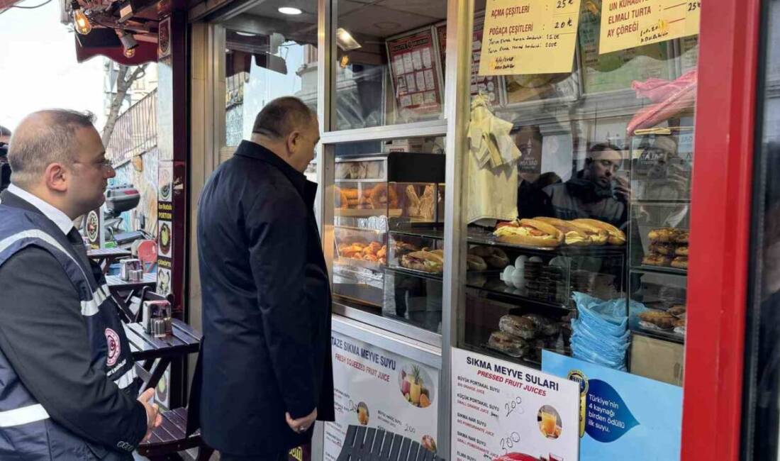 Ticaret Bakanlığı, yılbaşı öncesi İstanbul Caddesi'ndeki restoran ve kafelerde "Haksız