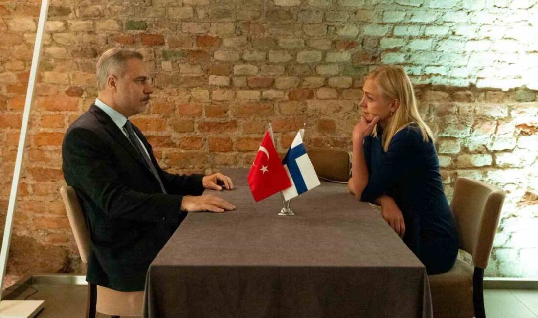 Dışişleri Bakanı Hakan Fidan, Litvanya'nın Vilnius kentinde, Finlandiya Dışişleri Bakanı