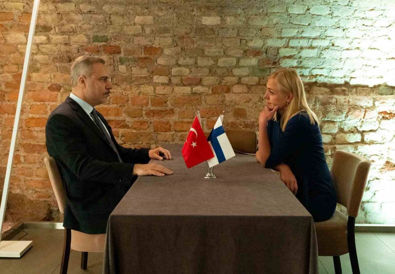Dışişleri Bakanı Hakan Fidan, Litvanya'nın Vilnius kentinde, Finlandiya Dışişleri Bakanı