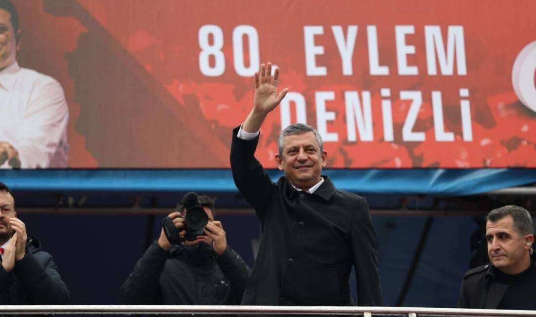 Cumhuriyet Halk Partisi Genel Başkanı Özgür Özel, Denizli'de yaptığı konuşmada,