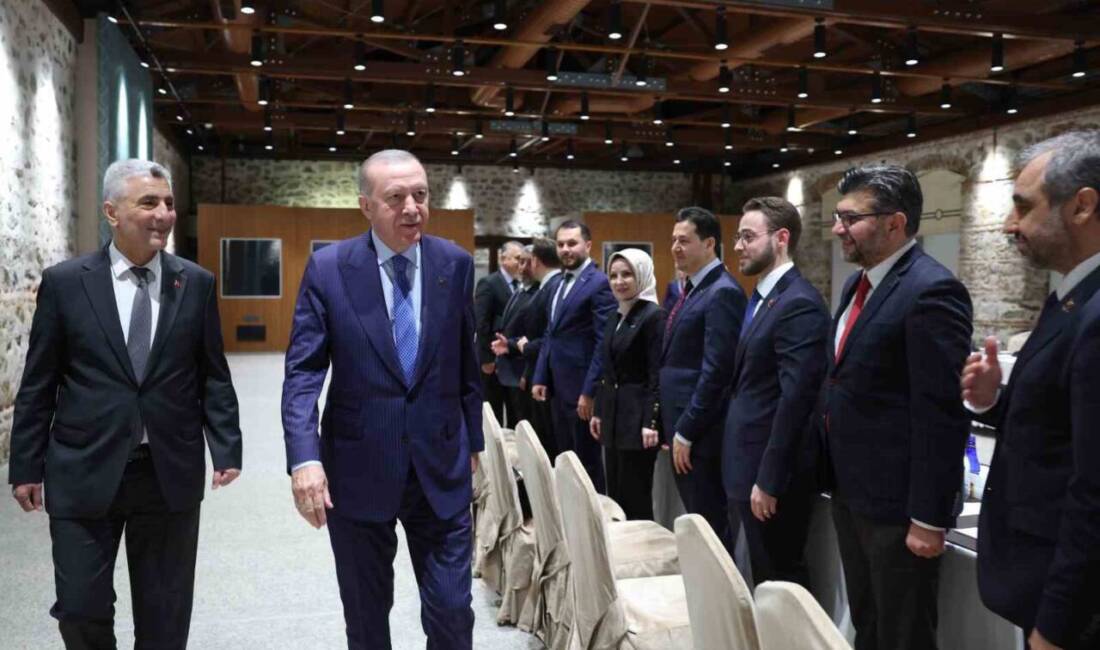 Cumhurbaşkanı Recep Tayyip Erdoğan, MÜSİAD heyetini İstanbul Dolmabahçe Çalışma Ofisi'nde