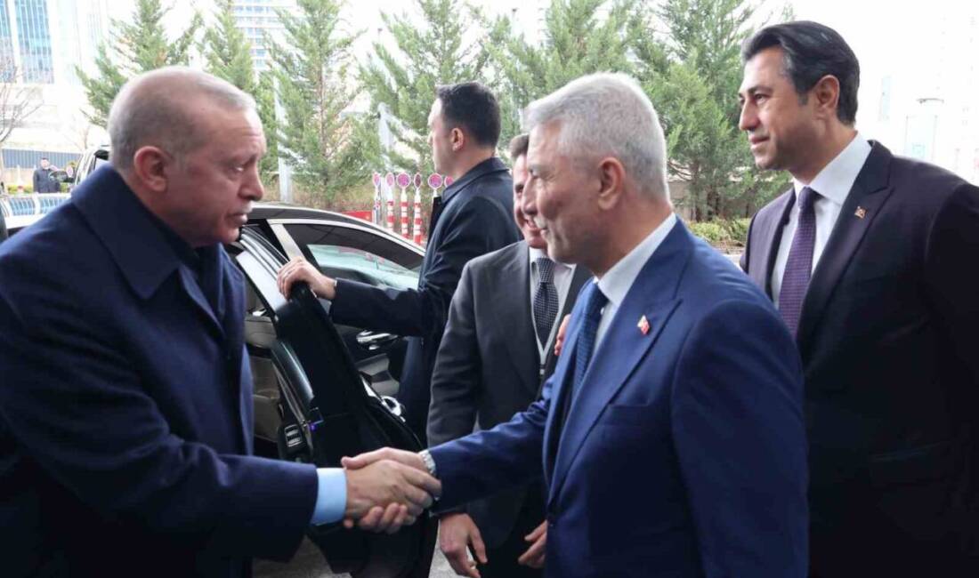 Cumhurbaşkanı Recep Tayyip Erdoğan, Türkiye Müteahhitler Birliği ödül töreninde Suriye'deki