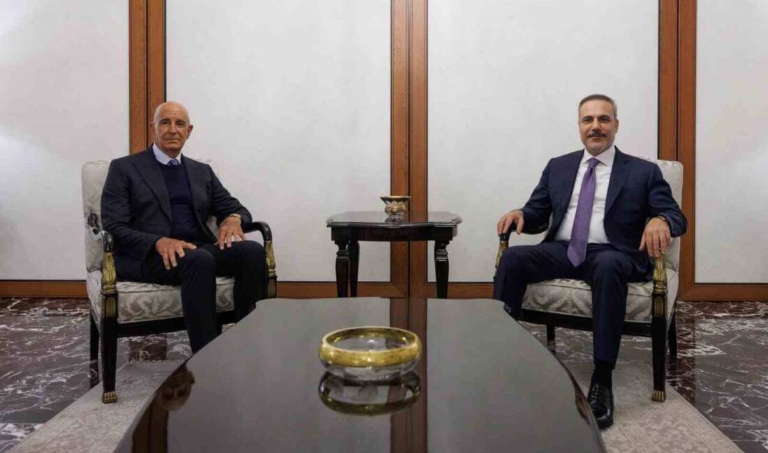 Dışişleri Bakanı Hakan Fidan, ABD’nin Ankara Büyükelçisi Tom Barrack ile