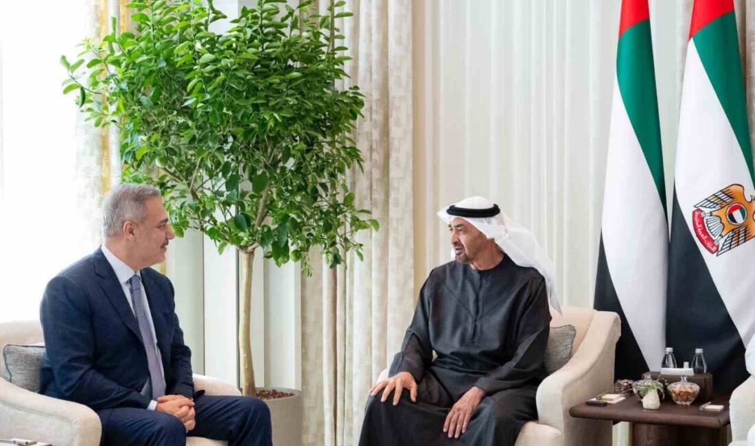 Dışişleri Bakanı Hakan Fidan, Birleşik Arap Emirlikleri'nde resmi temaslarda bulundu