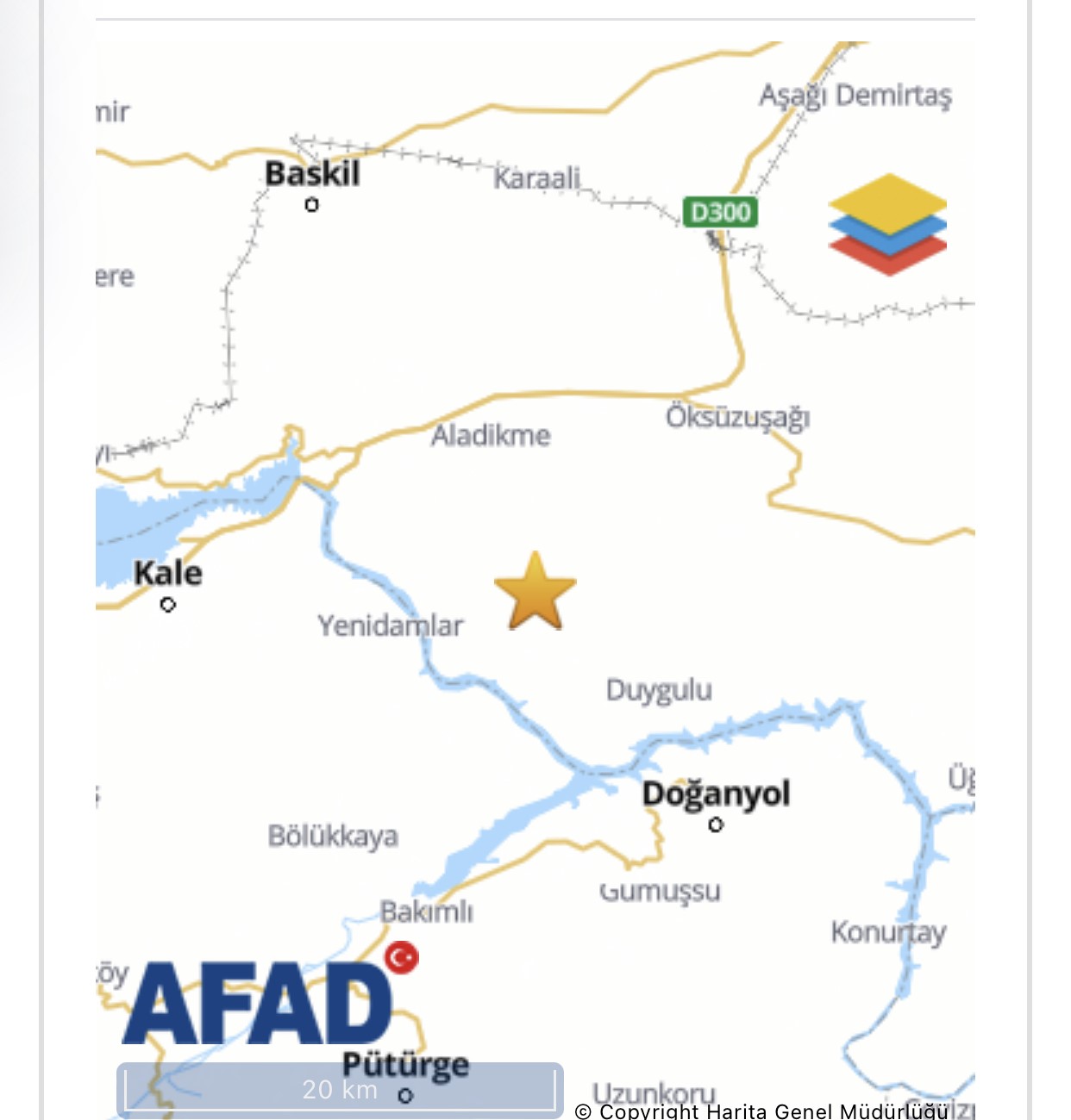 Elazığ’ın Baskil ilçesinde 4.7 büyüklüğünde bir deprem yaşandı. Bu sarsıntının