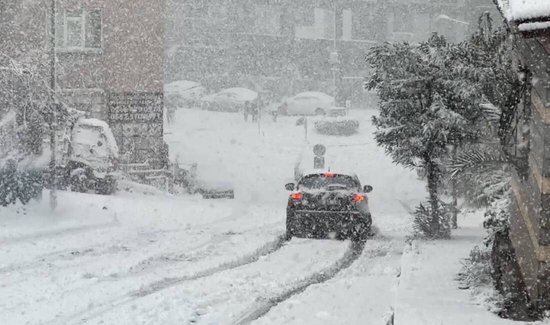 İstanbul'da etkili olan kar yağışı, Şişli, Kağıthane ve Sarıyer başta