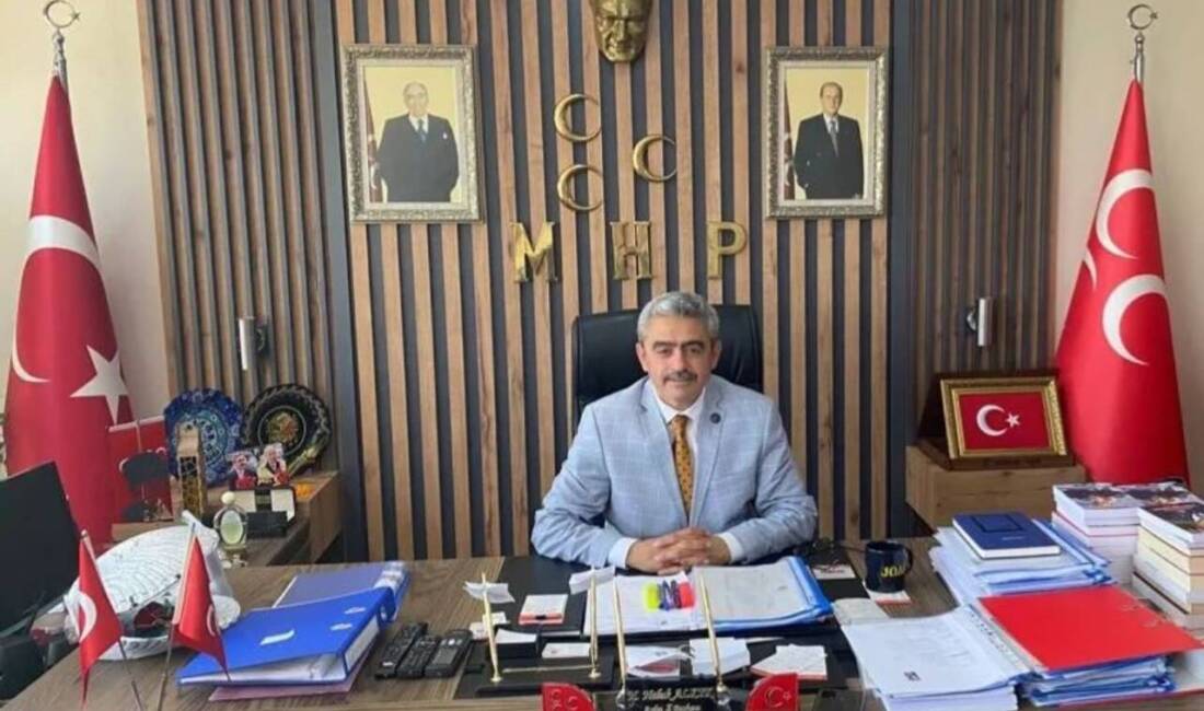 Milliyetçi Hareket Partisi Aydın İl Başkanı Haluk Alıcık, Kıbrıs'ta çekildiği