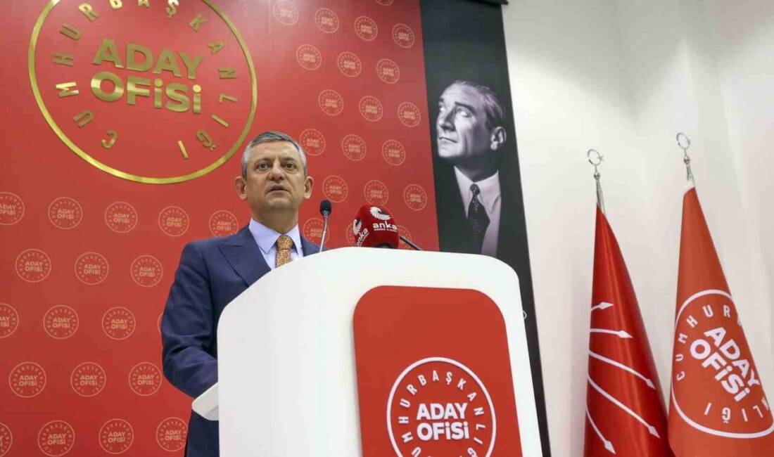 Cumhuriyet Halk Partisi (CHP) Genel Başkanı Özgür Özel, İstanbul Büyükşehir