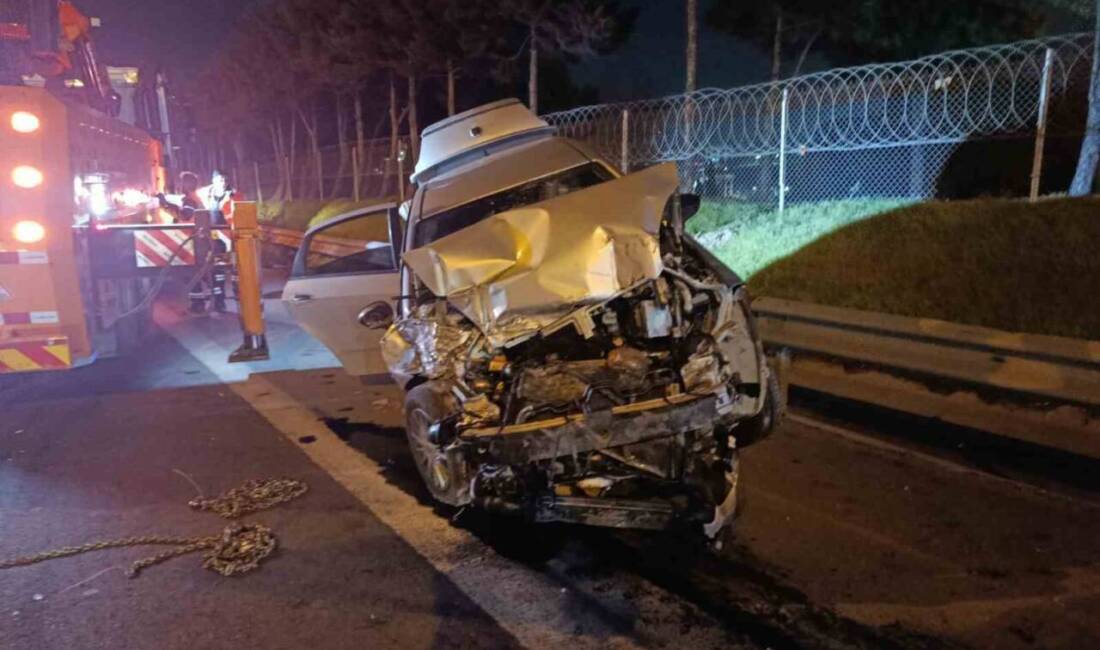 TEM Otoyolu Esenler mevkiinde meydana gelen kazada, 34 JG 0801