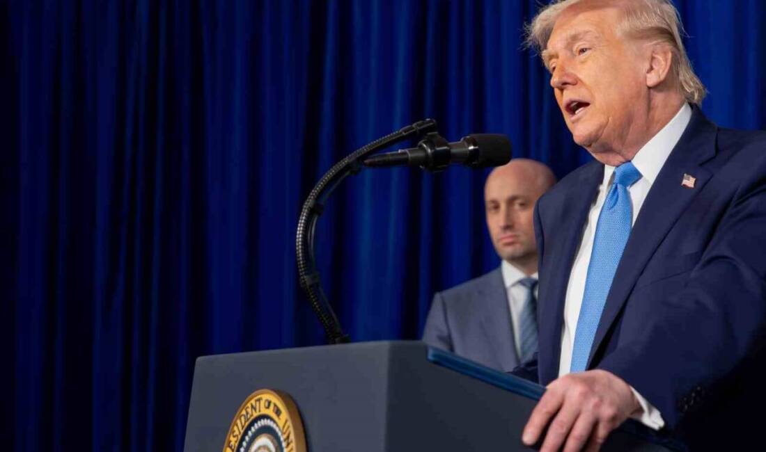 ABD Başkanı Donald Trump, Cumhuriyetçi Parti Konferansı'nda yaptığı konuşmada ara