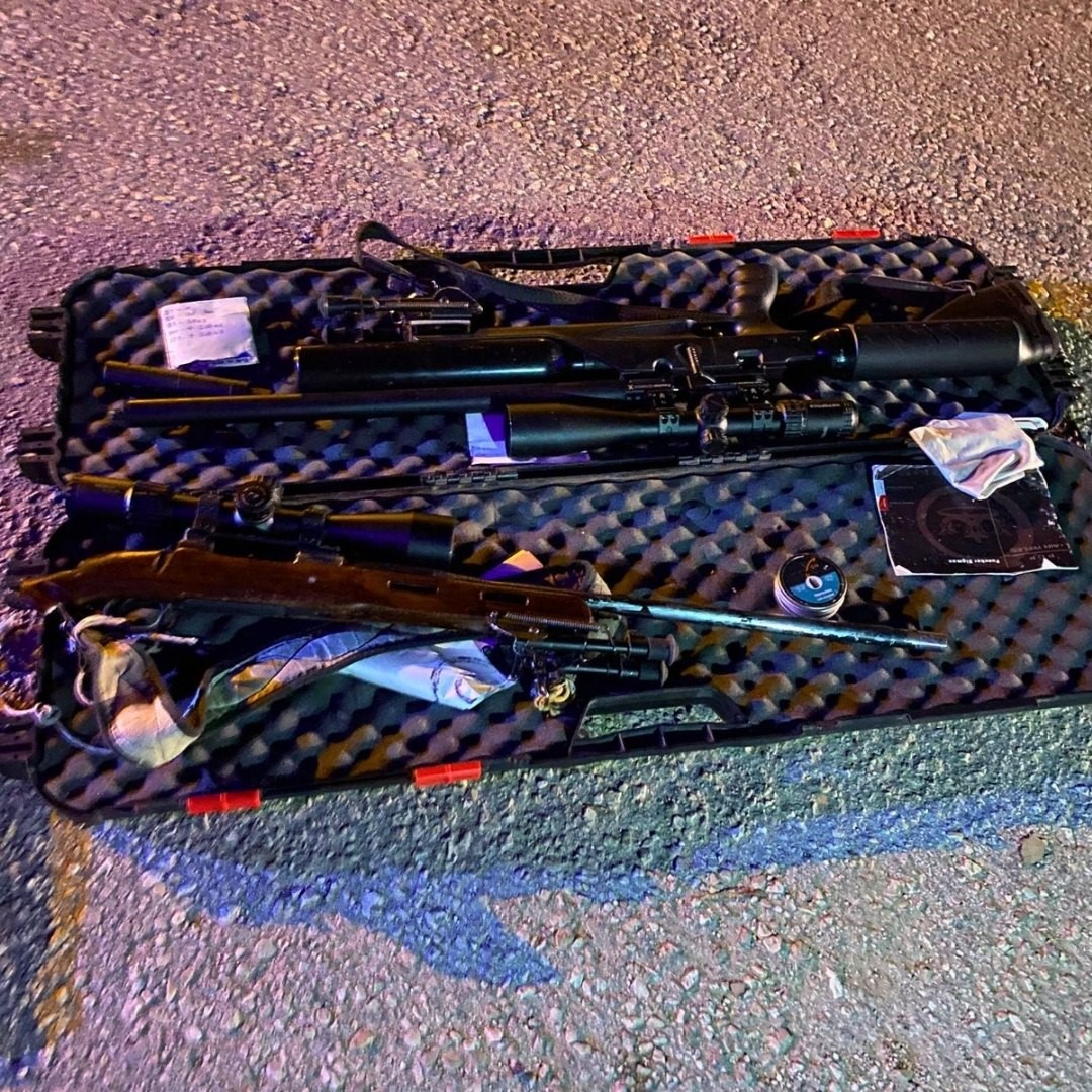 Mersin, Kahramanmaraş ve Adıyaman'da yasa dışı yaban keçisi avlayan üç