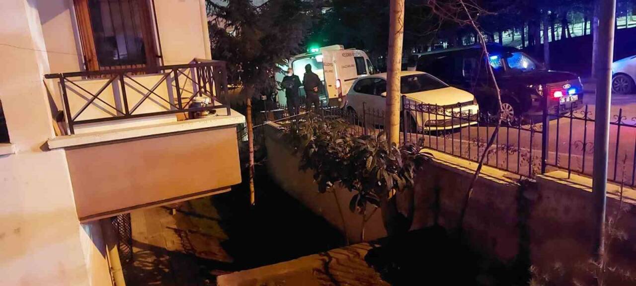 Ankara'nın Keçiören ilçesinde, Recep Cengiz (35), cinnet geçirerek annesi Azize