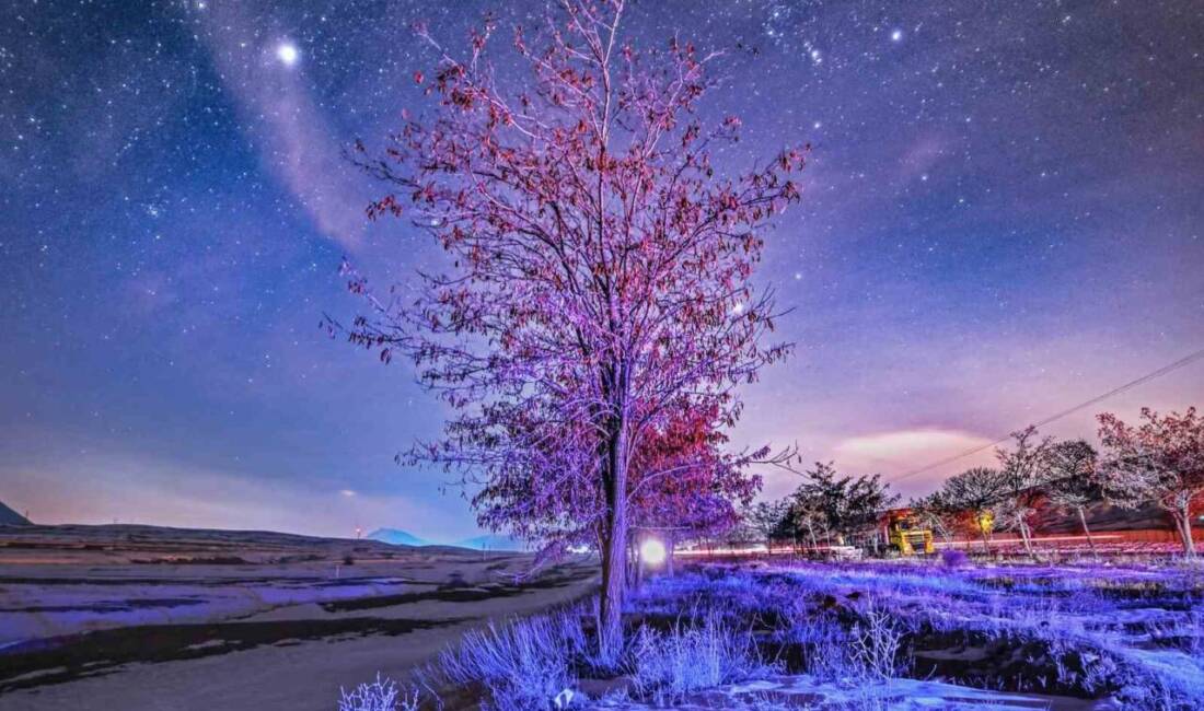 Bitlis, doğal güzellikleri ve düşük ışık kirliliği ile kış aylarında