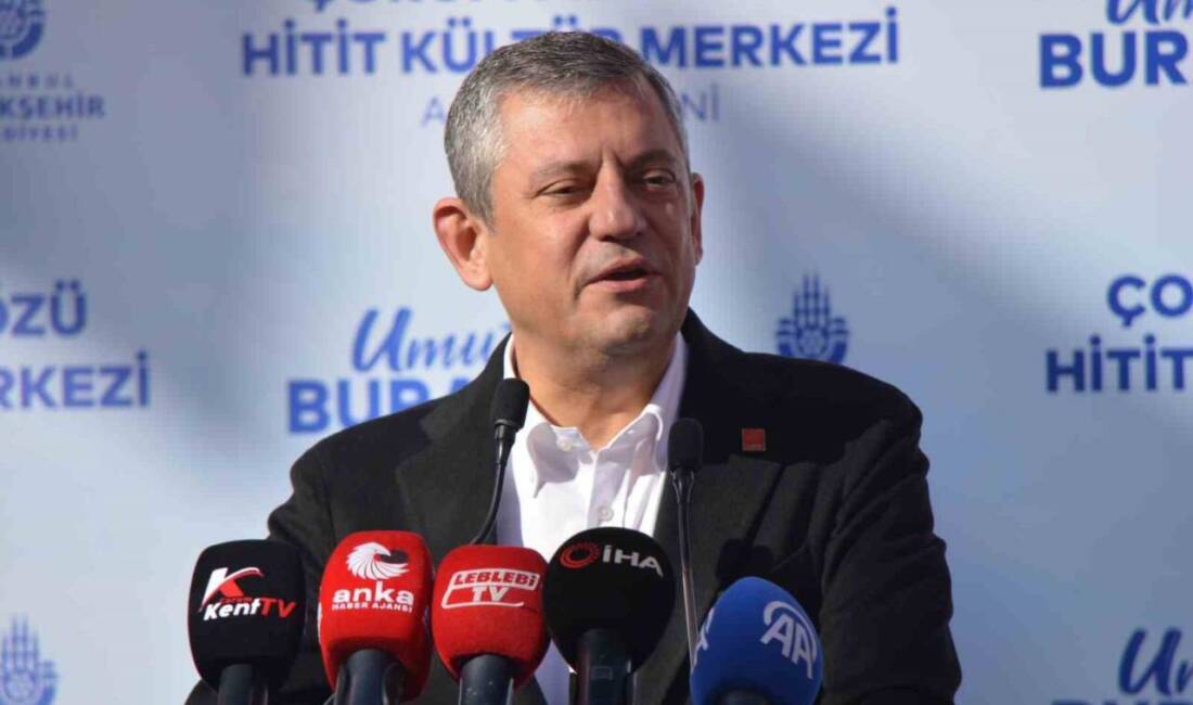 CHP Genel Başkanı Özgür Özel, Çorum’un Mecitözü ilçesinde yaptığı konuşmada,