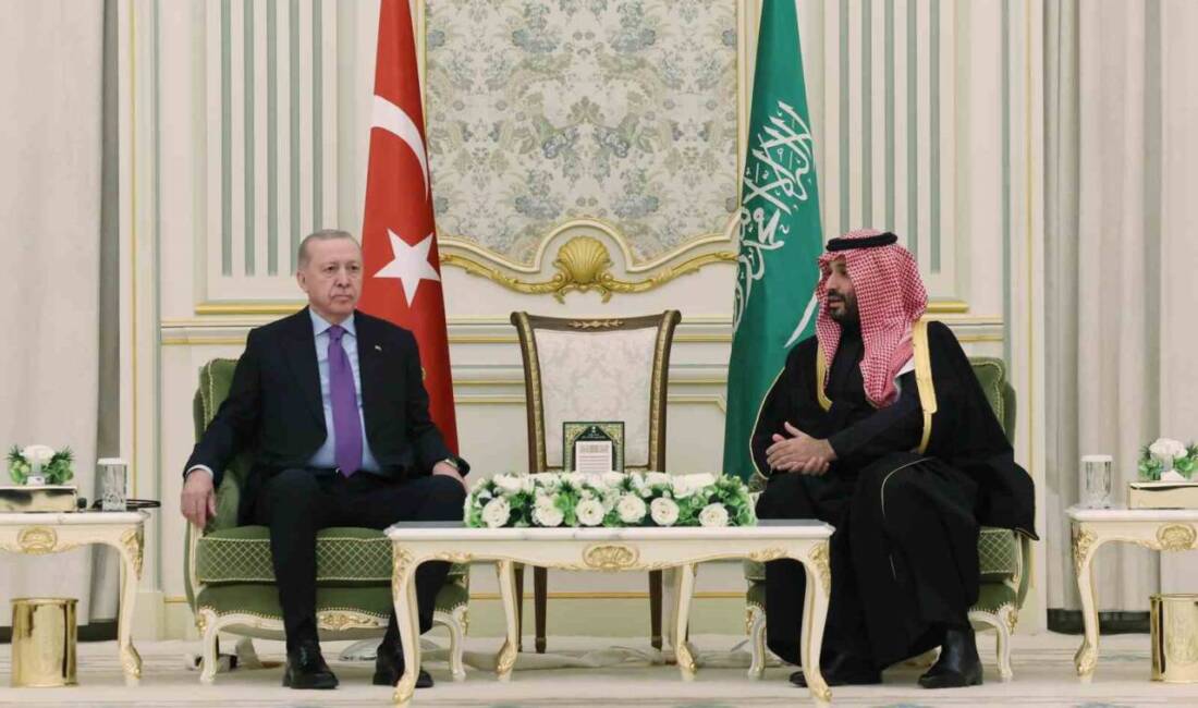 Cumhurbaşkanı Recep Tayyip Erdoğan, Suudi Arabistan'ı resmi ziyaretinde Veliaht Prens