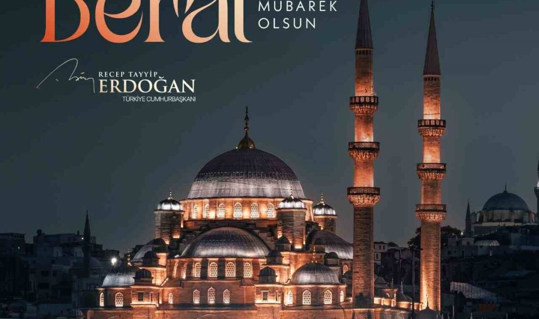 Cumhurbaşkanı Recep Tayyip Erdoğan, Berat Kandili vesilesiyle sosyal medya hesabından