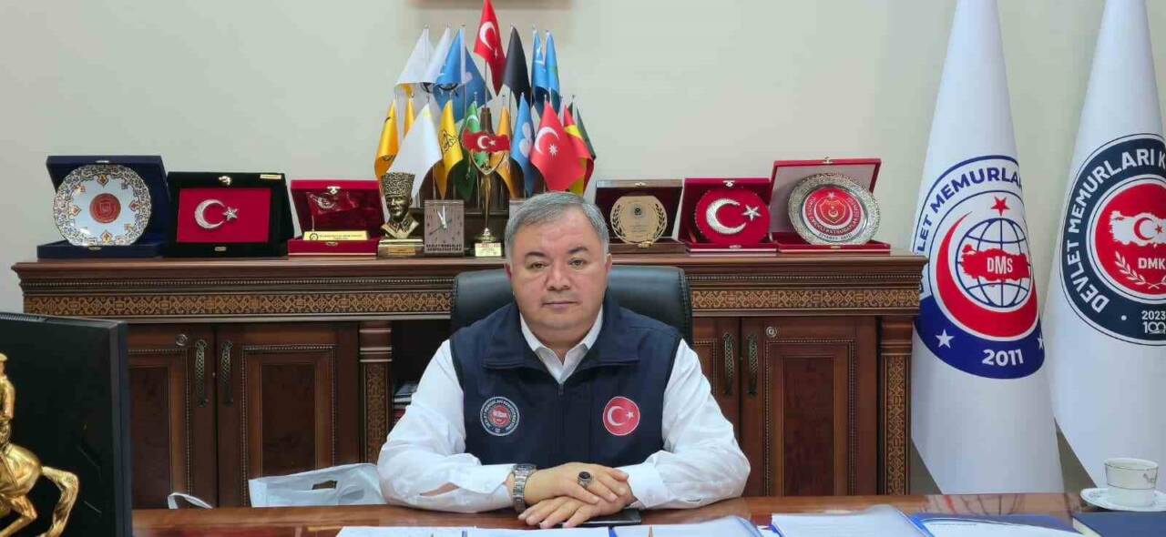 Devlet Memurları Konfederasyonu Genel Sekreteri Tuncay Cengiz, İçişleri Bakanı Mustafa