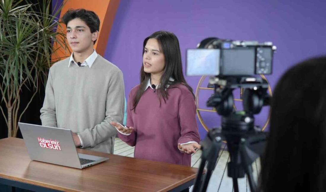 Milli Eğitim Bakanlığı'nın "Haberimiz Olsun" projesi, öğrencilerin haber bültenleri hazırlayarak