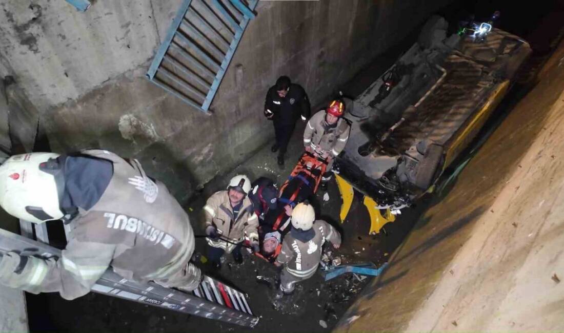 Kartal Soğanlık Mahallesi'nde meydana gelen kazada, alkollü olduğu belirlenen sürücü