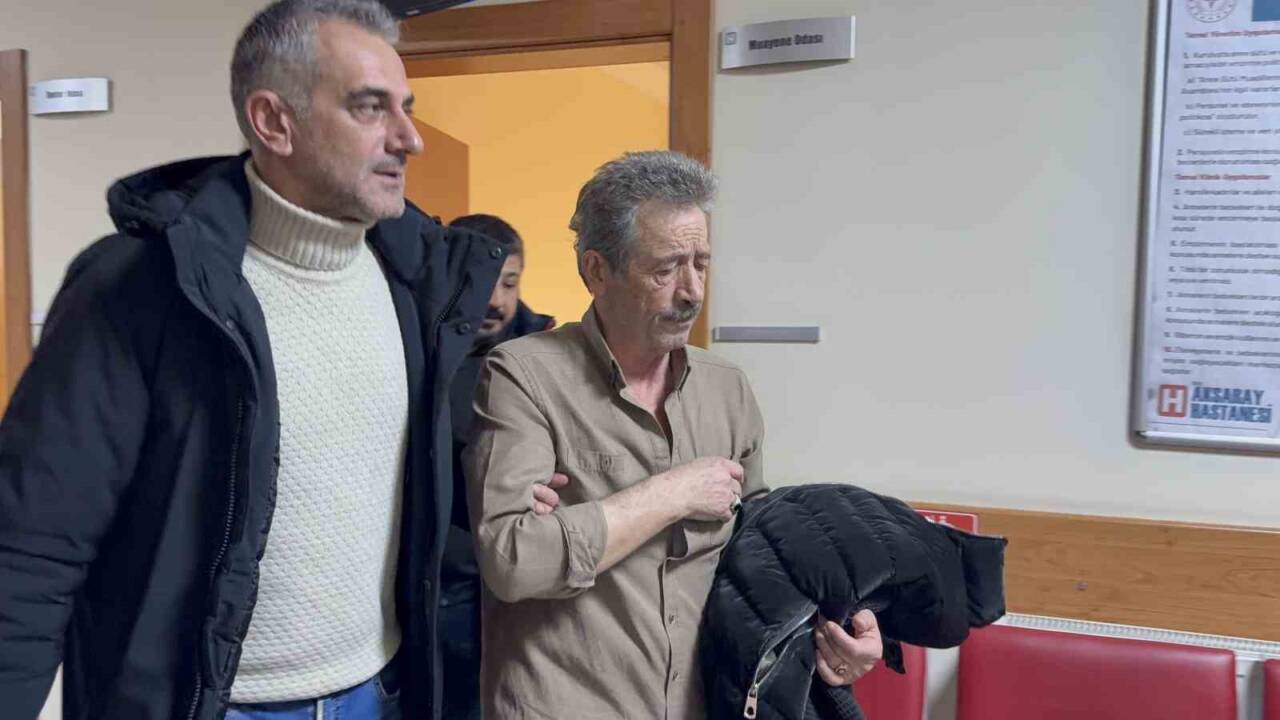 Aksaray'da mal paylaşımı yüzünden tartışan Şambaz Y. (63), ağabeyi Zeki