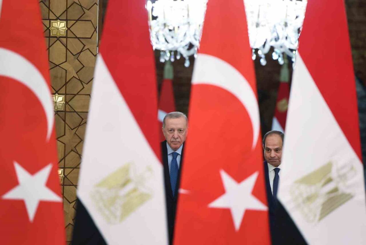 Cumhurbaşkanı Recep Tayyip Erdoğan ve Mısır Cumhurbaşkanı Abdülfettah es-Sisi, Al-İttihadiye