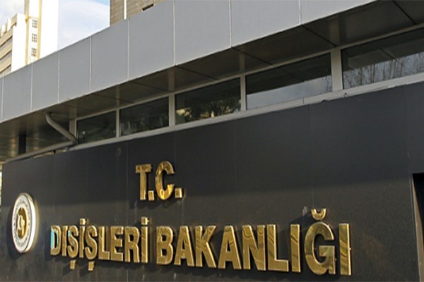 Dışişleri Bakan Yardımcısı Hacı Ali Özel, Filistin Büyükelçisi Nasri Halil