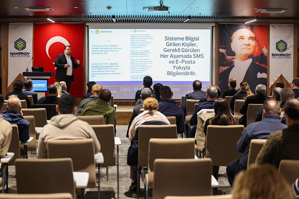 Bakırköy Belediyesi, E-İMAR uygulamasını tanıttı. Lansman toplantısında, uygulamanın imar hizmetlerini