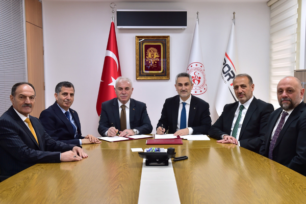 Bayburt Belediye Başkanı Mete Memiş ile Spor Toto Teşkilat Başkanı