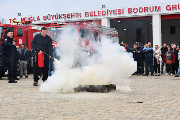 Bodrum Belediyesi, Muğla Büyükşehir Belediyesi İtfaiye Grup Amirliği ile iş