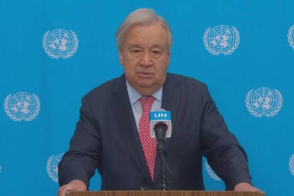 BM Genel Sekreteri Guterres, dünya genelinde büyük bir savaş ve