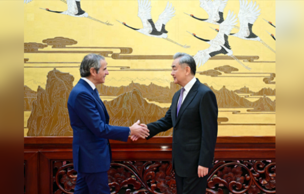 Çin Dışişleri Bakanı Wang Yi, Uluslararası Atom Enerjisi Ajansı Başkanı