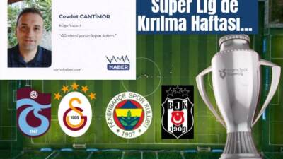 Cevdet CANTİMOR Süper Lig Maç Haftası Derbi Analizi.