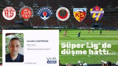 Cevdet CANTİMOR, Lig yarışında düşme hattı.
