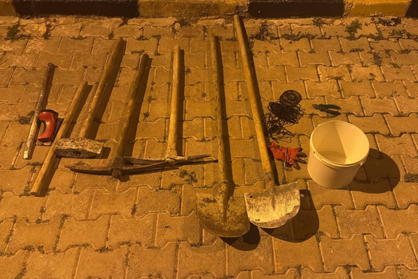 Şanlıurfa’da jandarma ekipleri, kültür varlıklarını korumaya yönelik çalışmada Harran’da izinsiz