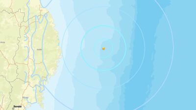 Japonya'da 5.6 büyüklüğünde deprem meydana geldi.