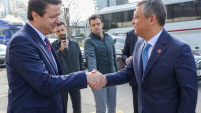 CHP Genel Başkanı Özgür Özel ile Saadet Partisi Genel Başkanı