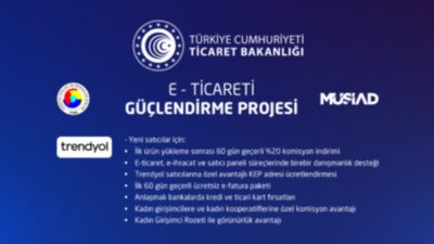 E-ticarette yeni bir dönemin kapısını açacak Elektronik Ticareti Güçlendirme Projesi,
